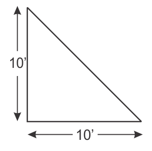 Area of a Right Triangle